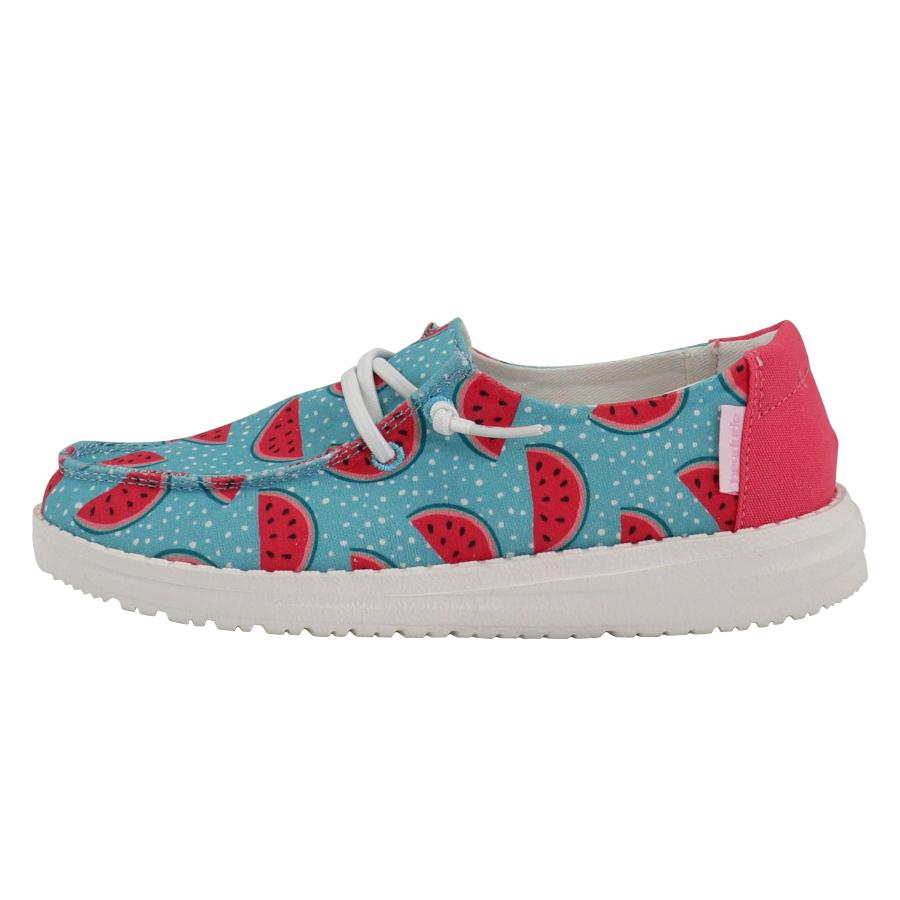 Kids' Hey Dude Wendy Slip On Shoes AZURE | XFNBK-1654