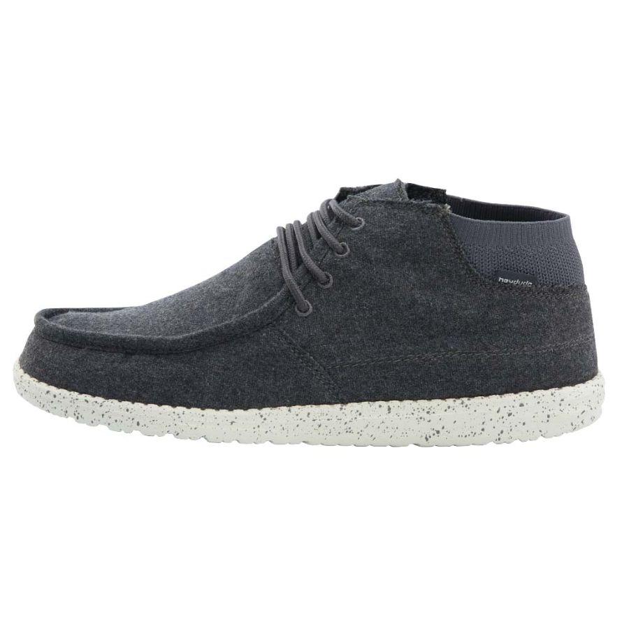 Men's Hey Dude Wayne Dress Shoes Grey | FVMPZ-0318