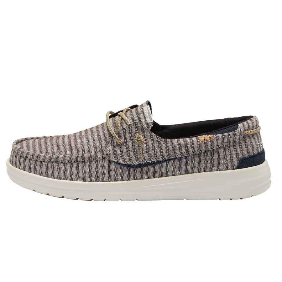 Men's Hey Dude Welsh Boat Shoes Brown | XUIMK-9652