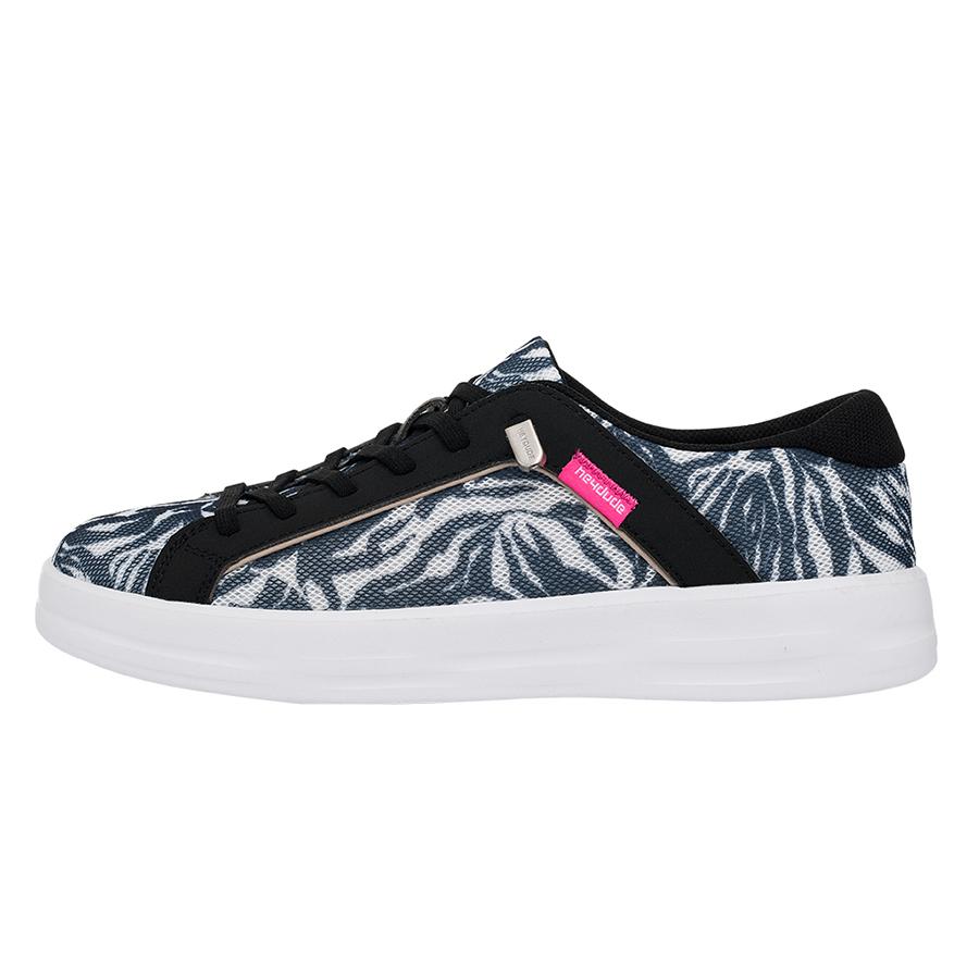 Women's Hey Dude Karina Sneakers Black | AMBKE-7926