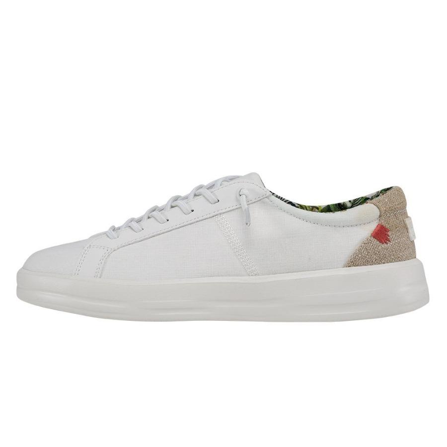 Women's Hey Dude Karina Sneakers White | EQSXH-1930