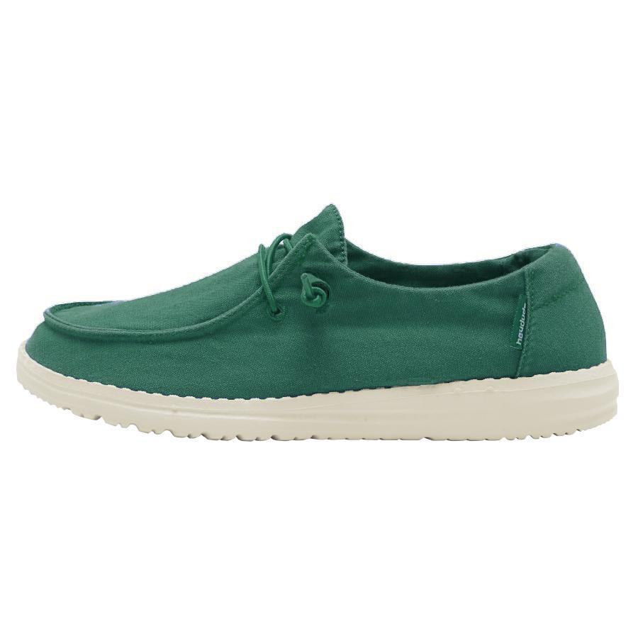 Women's Hey Dude Wendy Bright Slip On Shoes Green | MSKJE-3296