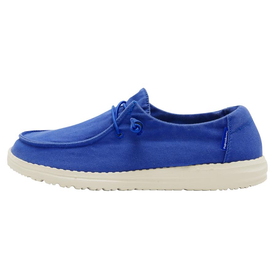 Women's Hey Dude Wendy Bright Slip On Shoes Blue | THDMX-4017