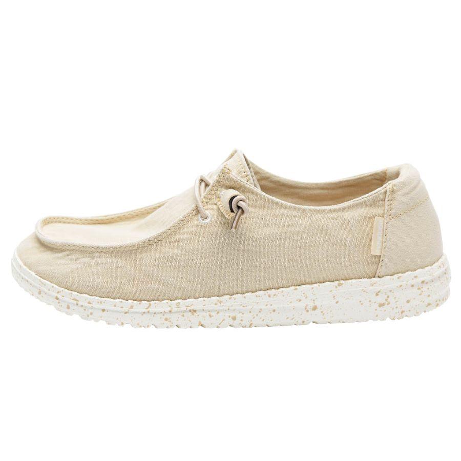 Women's Hey Dude Wendy Slip On Shoes Beige | IHJGR-3064