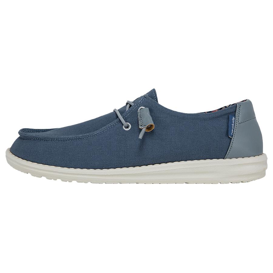 Women's Hey Dude Wendy Slip On Shoes Blue | QTCAF-2075