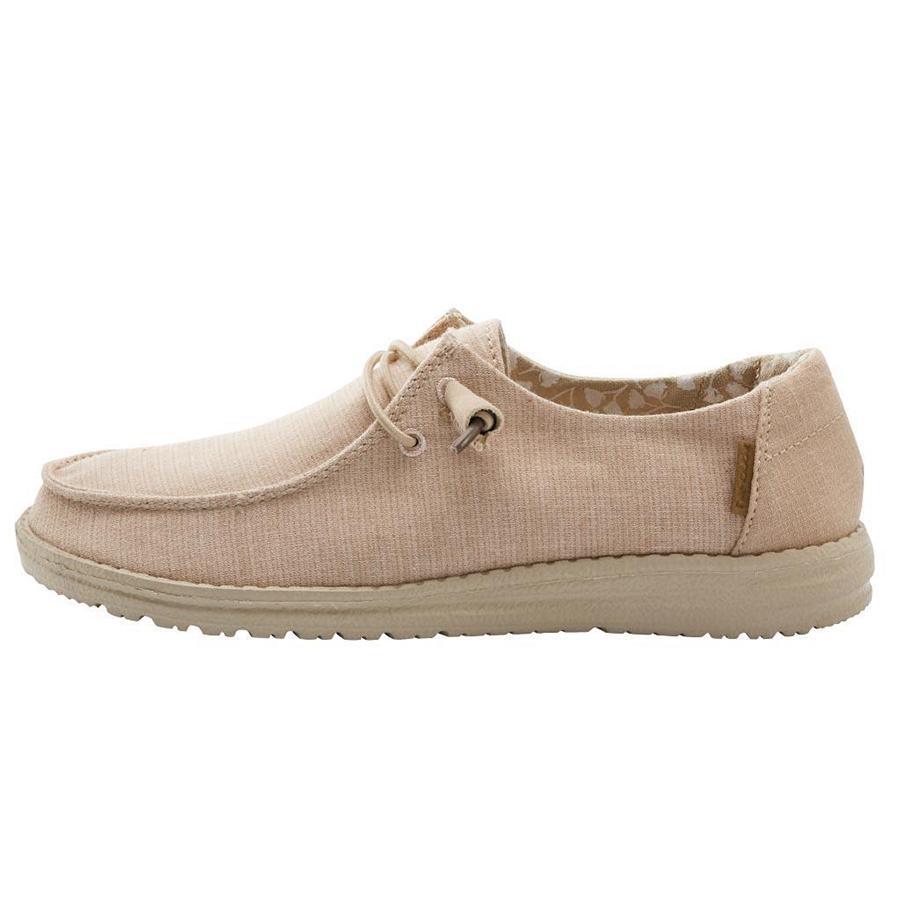 Women's Hey Dude Wendy Slip On Shoes Coral | ZRYGV-7596