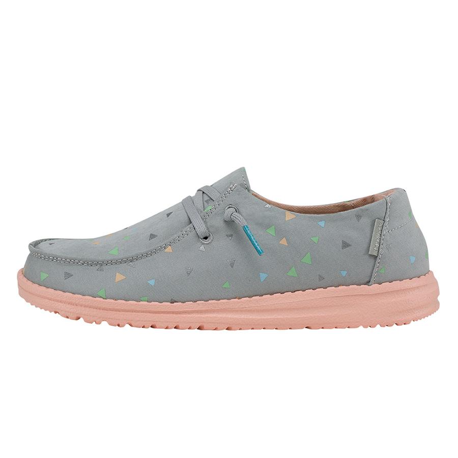 Women's Hey Dude Wendy Slip On Shoes Light Turquoise | ZCXVH-6548