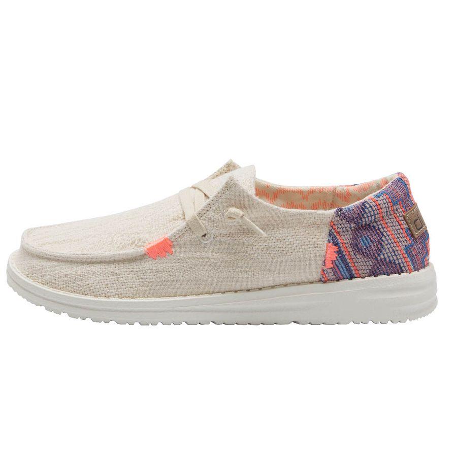 Women's Hey Dude Wendy Slip On Shoes Pink Beige | VGPLH-1890