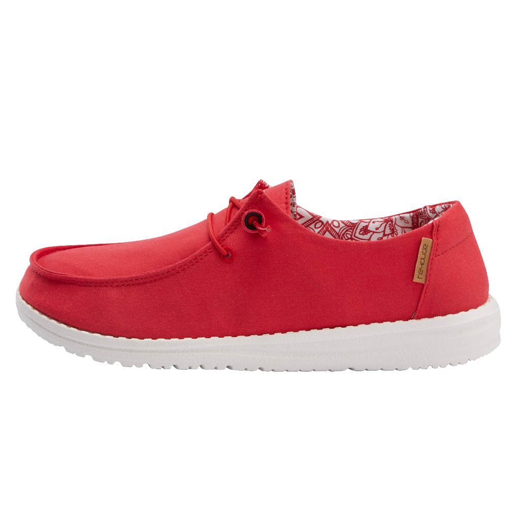 Women's Hey Dude Wendy Slip On Shoes Red | YCPJU-4503