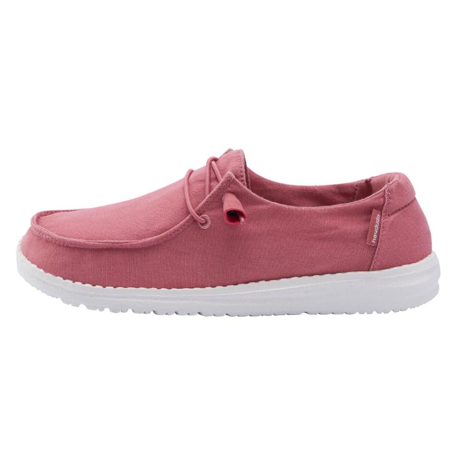 Women's Hey Dude Wendy Slip On Shoes Rose | SVKNI-1203