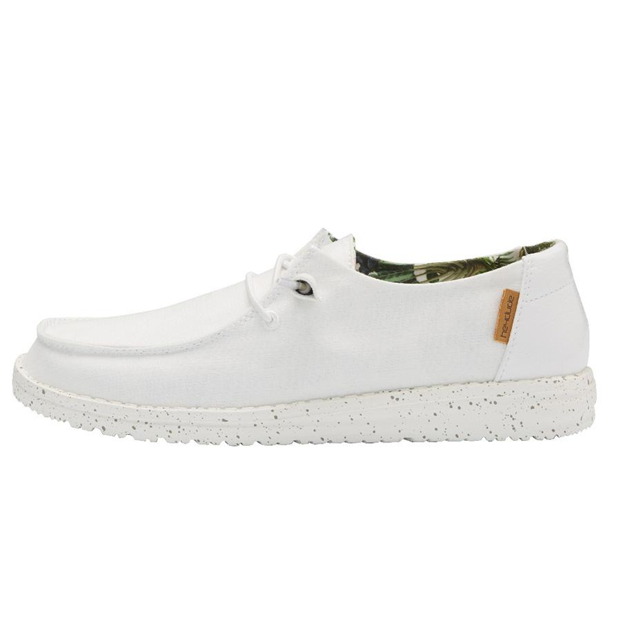 Women's Hey Dude Wendy Slip On Shoes White | BYKNQ-8402