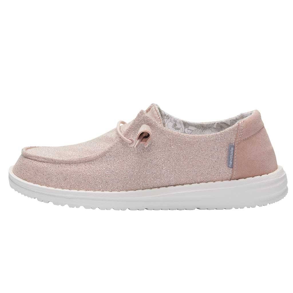 Women's Hey Dude Wendy Stretch Slip On Shoes Pink | PSCKX-1647